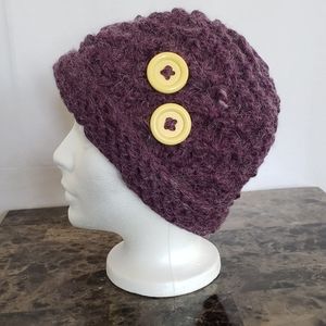 New handmade chunky beanie.